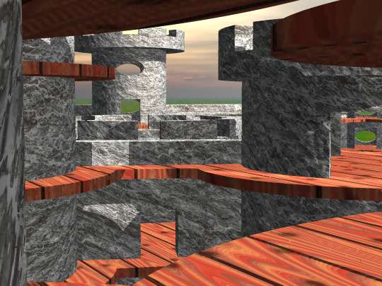 fortress balcony
