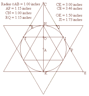  Six Pointed Star 