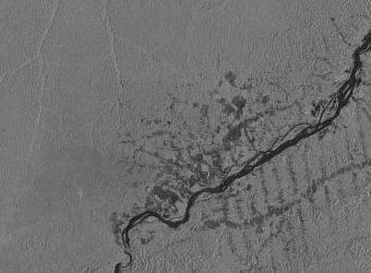  Satelite Photo of Amazon Basin 