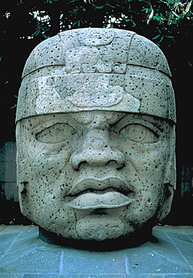  Olmec Head 