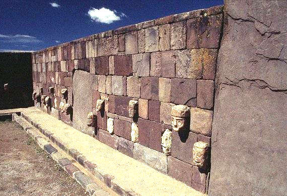  Tiahuanaco Heads, Peru 