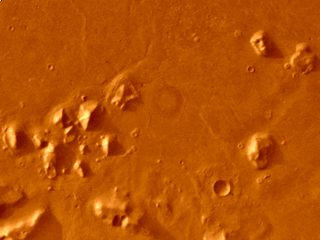 City and Face on Mars