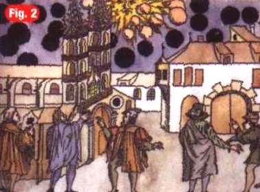  UFO over Basel, Switzerland - 1566 